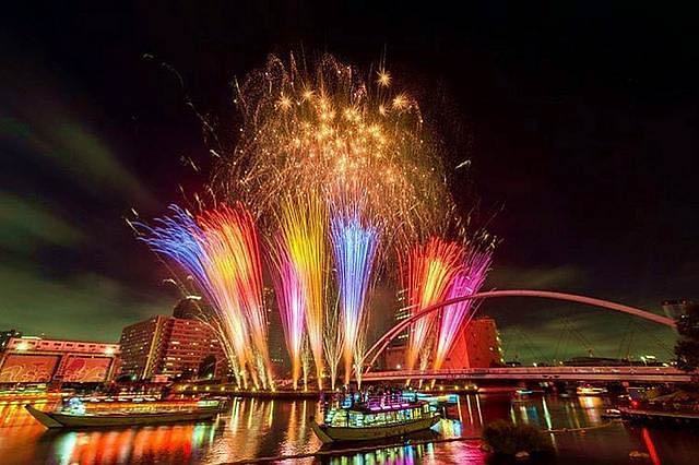 今夜は東品川海上公園の打ち上げ花火です！