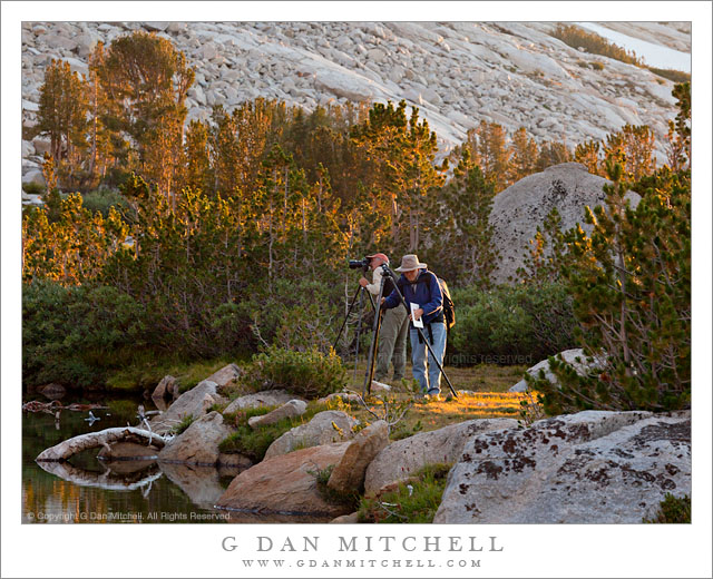 Sierra Nevada Photographers, Golden Hour Light