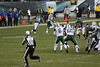 New York Jets quarterback MARK SANCHEZ throws a pass to TE Dustin Keller against the Philadelphia Eagles