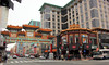 Chinese Friendship Arch and Gallery Place Building 01 - Chinatown - DC