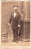 Portrait of a gentleman by A.D.Reiser