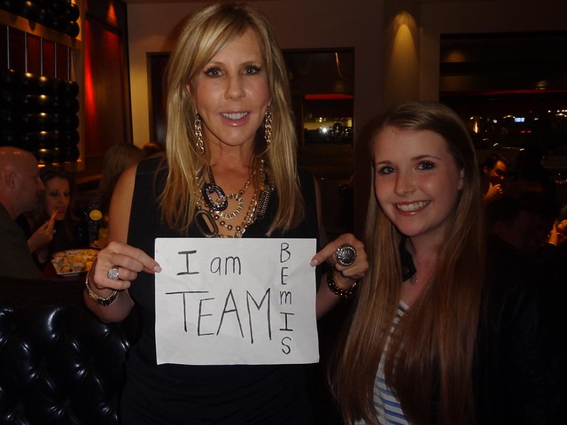 Celeb VICKI GUNVALSON from the Real Housewives is Team Bemis!