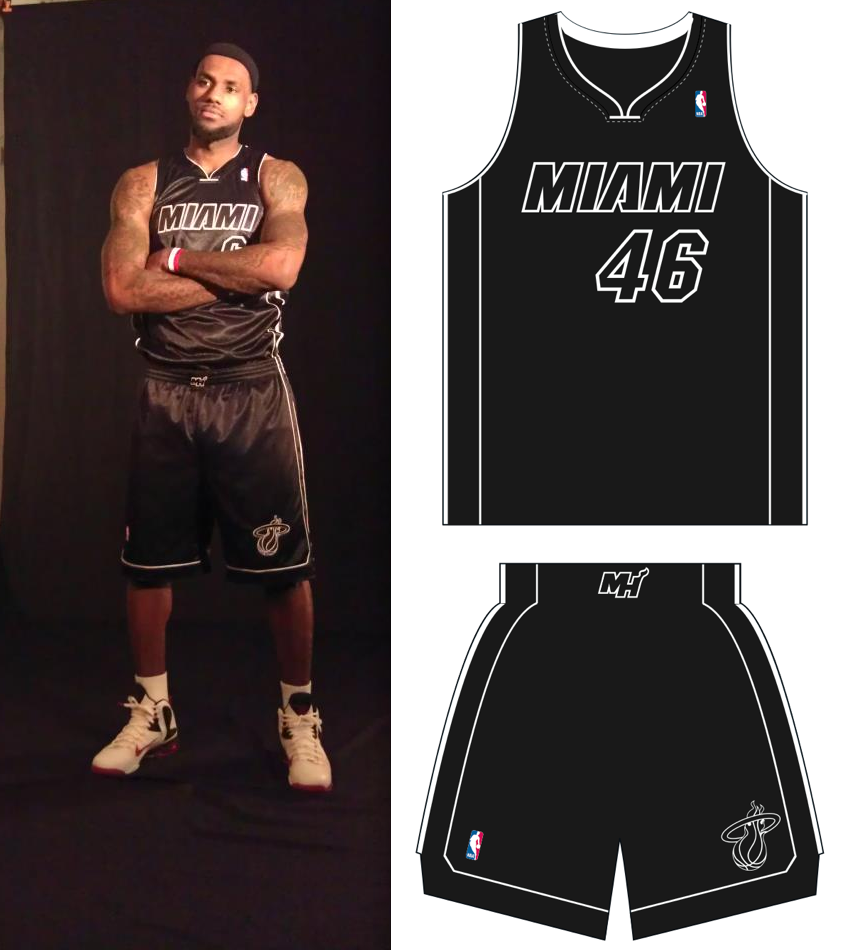 New all-black Miami Heat alternate jersey highlight of media day - Page 2 -  ESPN
