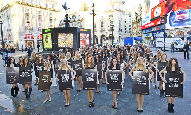 Lynx warns about the end of the world with scantily-clad women