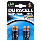 #9: Duracell - 81232361 - Pile Alcaline - AAAx4 - Ultra Power