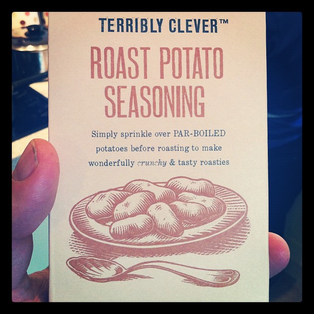 Terribly clever roast potato seasoning mix