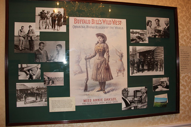 ANNIE OAKLEY visited the Hotel for many years