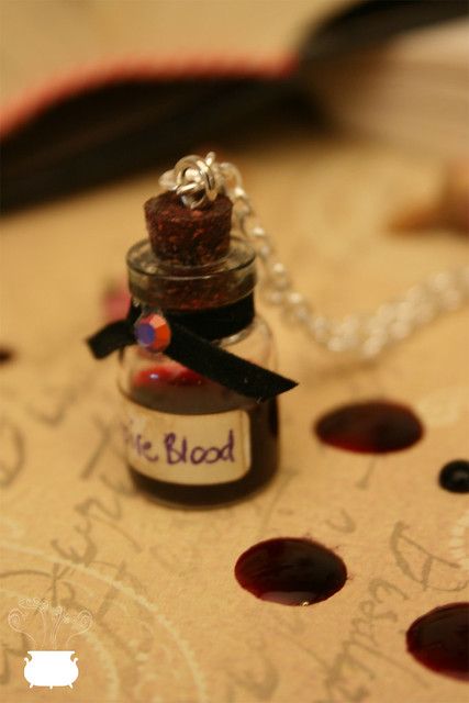 Blood Vampire Necklace.
