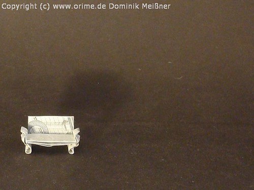 Origami Geld Sofa Couch