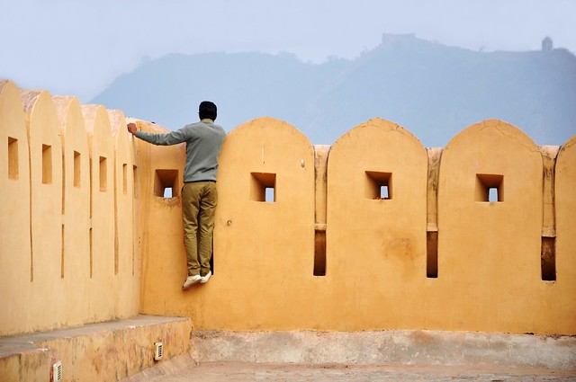 Was this DAVID BLAINE Floating at Amber Fort?