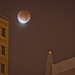 Lunar Eclipse, Landing on the Transamerica Pyramid