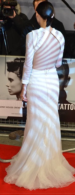 The GIRL WITH THE DRAGON TATTOO Wold Film Premiere London Rooney Mara