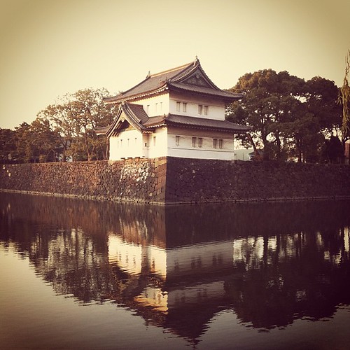 A part of Tokyo Imperial Palace.