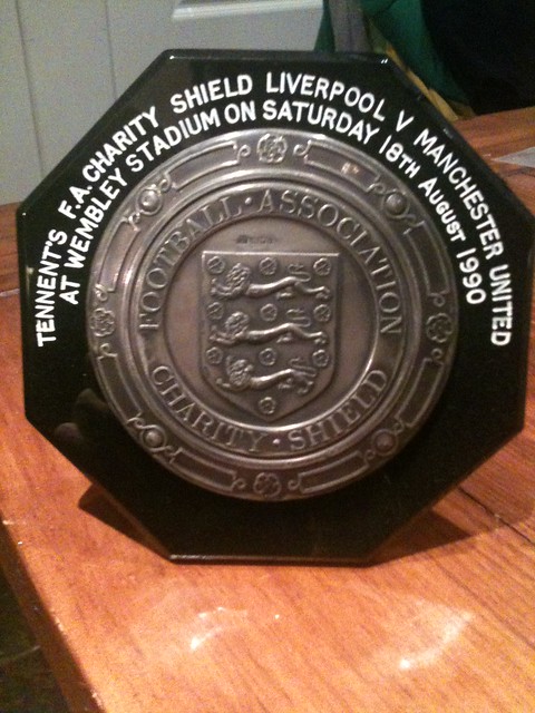 1990 CHARITY SHIELD PLAQUE