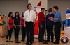 ROBERT GRIFFIN III and Rockettes at Morgan Stanley Childrens Hospital 2011 (5)
