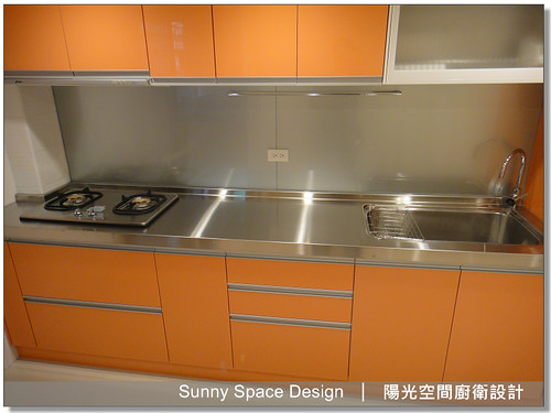 板橋新海路邱設計不銹鋼廚具-陽光空間廚衛設計09