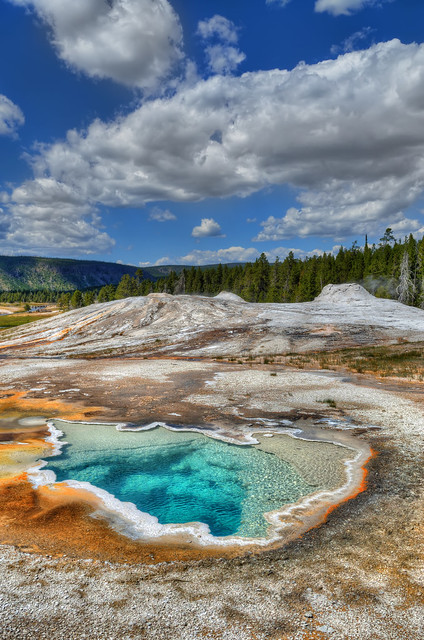 Heart Spring in Yellowstone