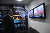 François Bayrou quelques minutes avant le début de lémission BFMTV 2012 dans les loges