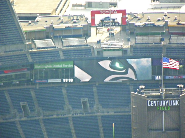 2011-12-08 View of CenturyLink Field from the Columbia Tower