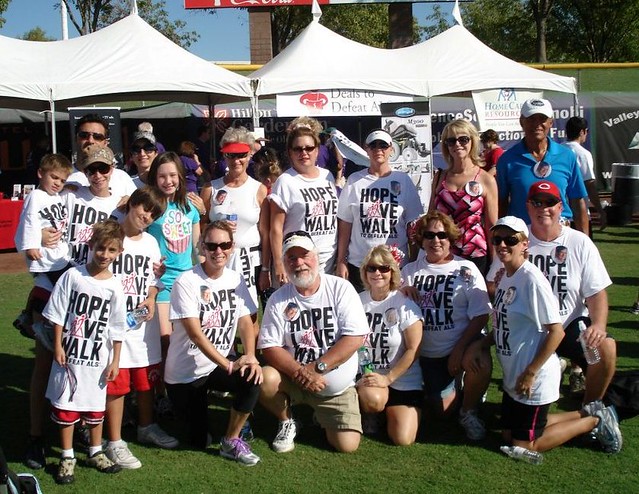 11 Scottsdale ALS Walk - Team Zeal for Neil - $7k and 25 walkers!
