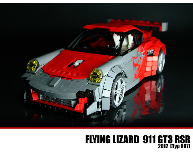 flying lego 911 lizard porsche 2012 gt3 rsr foitsop