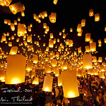 Yee Peng Celebration 2011, Chiang Mai, Thailand