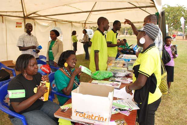 Youth event in Uganda highlights advocacy role