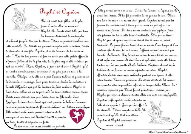 AAAAAAAAAgrosse cartes Psyché et Cupidon