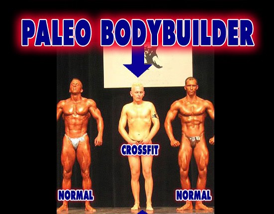 Paleo Crossfit Bodybuilder - Example of Paleo Diet Crossfit Paleolithic Caveman Bodybuilding SeriousStrength SlowBurn Fitness Muscles -6
