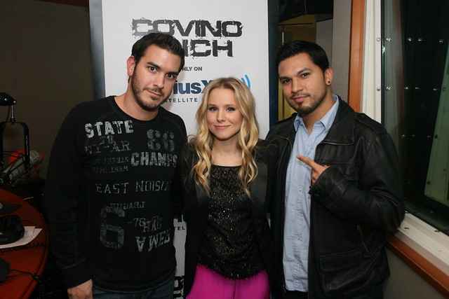 Hottie Actress KRISTEN BELL returns to the Covino & Rich Show