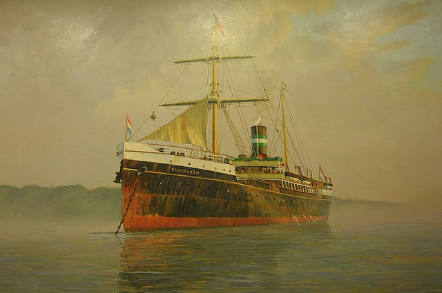 SS Dubbeldam steaming through history