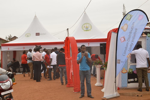 AHF Rwanda 24/7 Condom Distribution Kiosks Initiative Launch