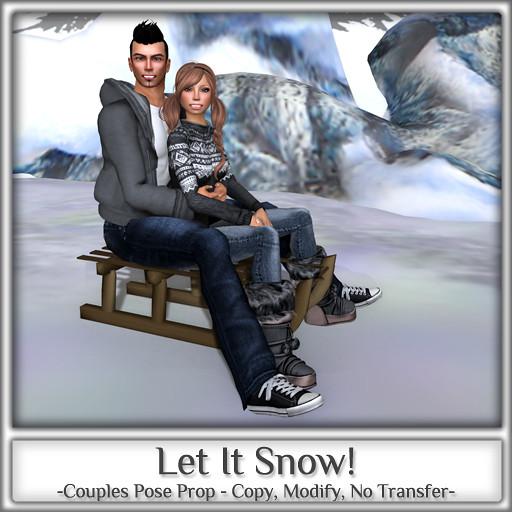 Magnifique - LET IT SNOW! (Couples Pose Prop)