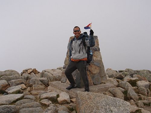 Dec 28,2008. On top of Mt. Kosciosko
