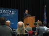 On the night before MINNESOTA CAUCUSes, Ron Paul comes to our town.