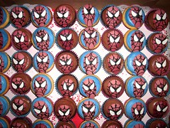 Spiderman Cupcakes 1