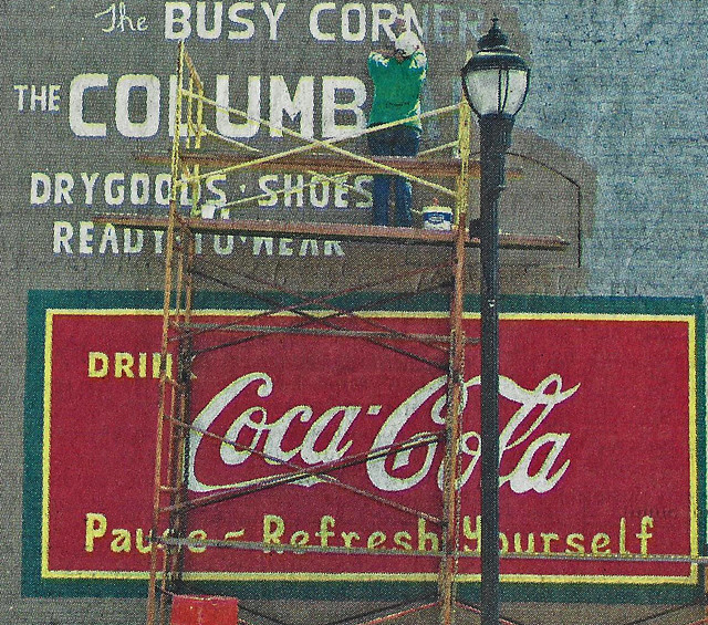 Historic Cola Sign