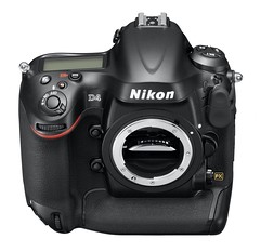 Nikon D4_fronttop