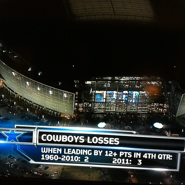 I enjoy seeing blocked field goals, especially when it negates the DALLAS COWBOYS from going to overtime