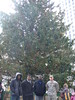 Soldier of the Year and Army All-Americans visit the tree at Rockefeller Center