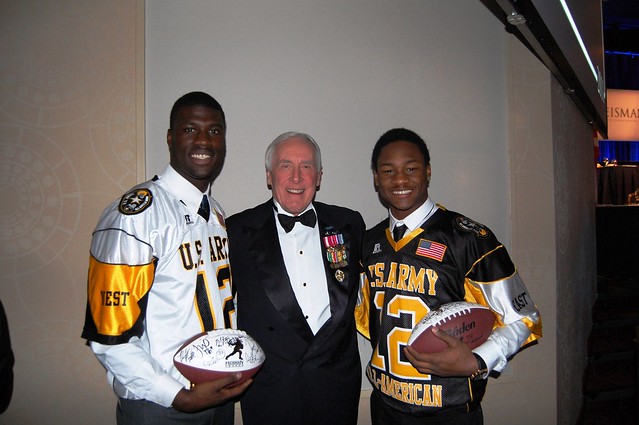Army Player of the Year Finalists with former Heisman winner, Armys Pete Dawkins