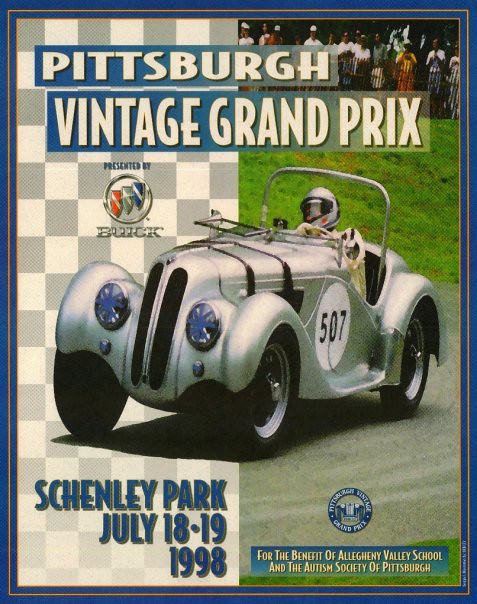 Pittsburgh Vintage Grand Prix Poster 1998