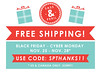 Black Friday - Cyber Monday Coupon