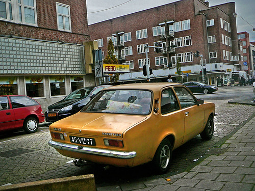 Opel Kadett 1978 Amsterdam Vespuccistraat Jan Evertsenstraat 102010