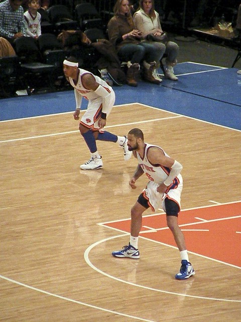 CARMELO ANTHONY and Tyson Chandler, New York Knicks
