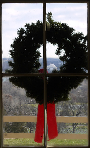 Wreath From Inside Lee's Arlington House