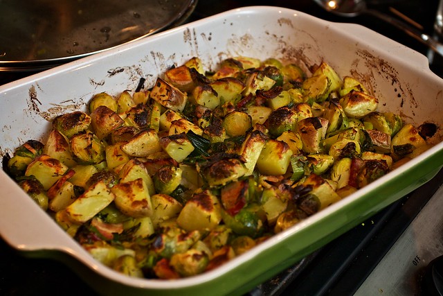 potato, brussel sprout, and leek hash; and the future of photography