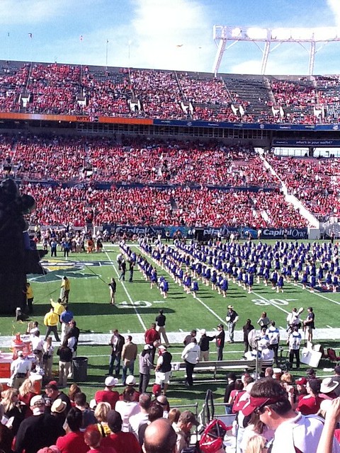 CAPITAL ONE BOWL...another beautiful day for football