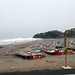 La costa prima di Lima è piena zeppa di spiagge