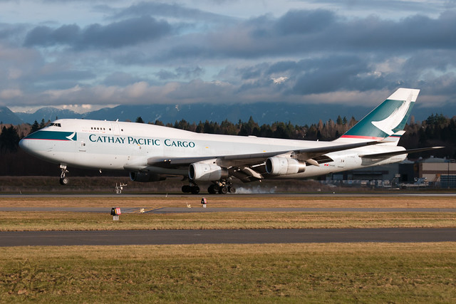 B-HOZ - Cathay Pacific Airways Cargo - Boeing 747-467(BCF)